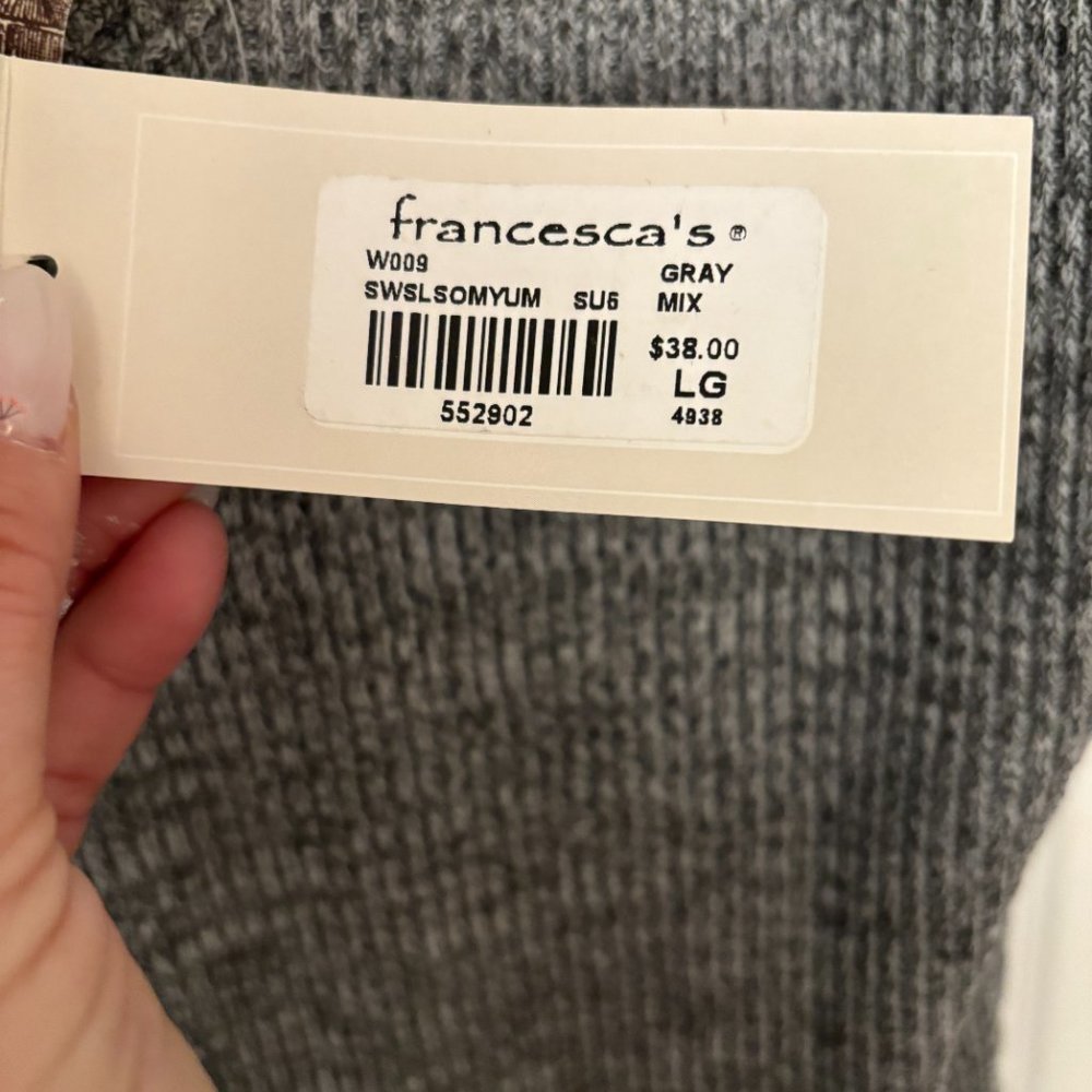 Francesca's Midi Fitted Ribbed Dress - Picture 5 of 6